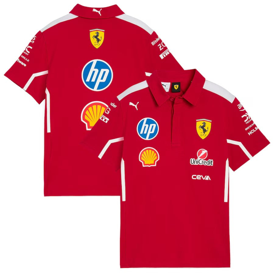 Polo del equipo Scuderia Ferrari 2025