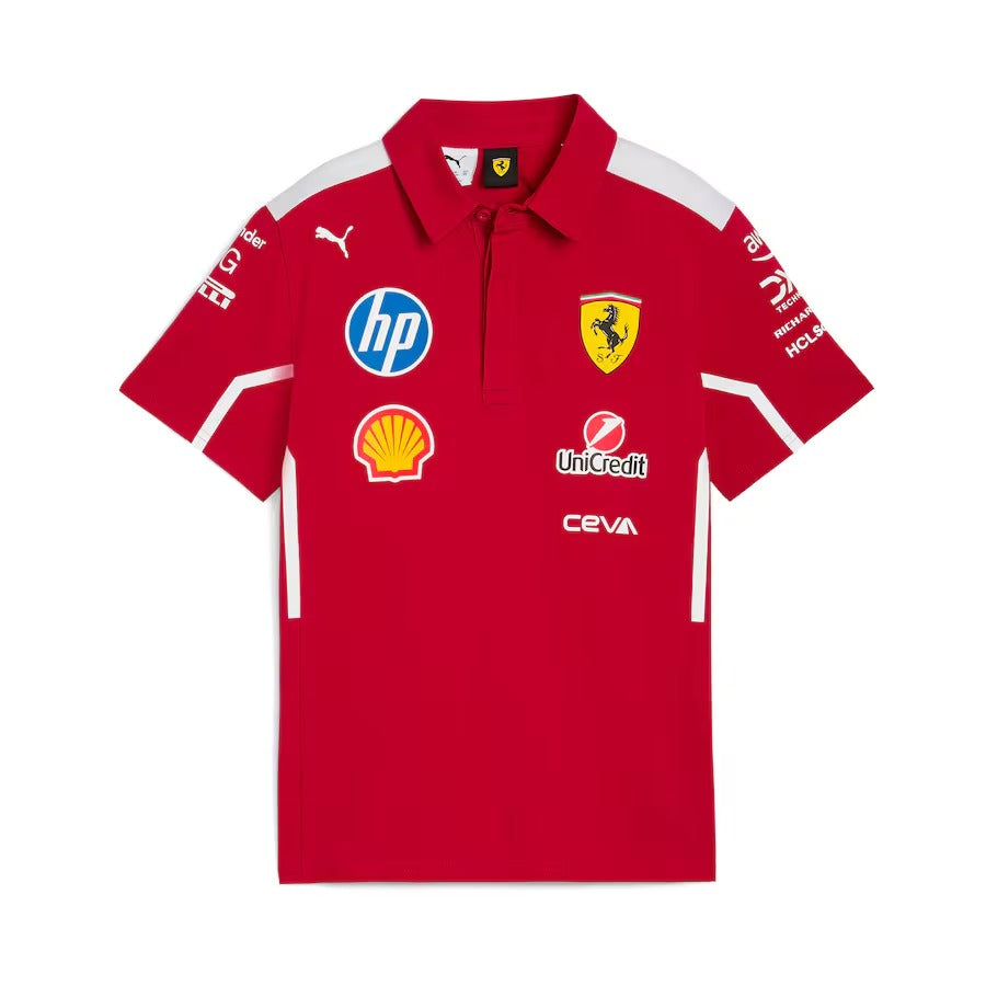 Polo del equipo Scuderia Ferrari 2025