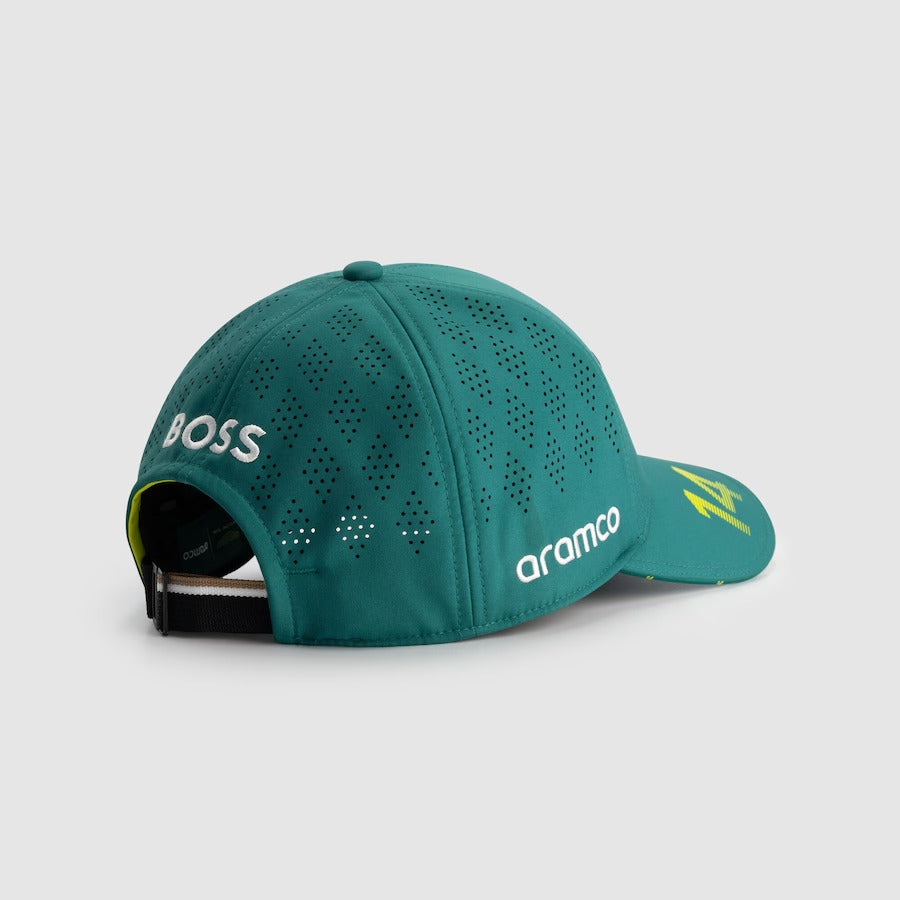 Gorra Aston Martin Aramco Cognizant F1 2025 Fernando Alonso Team - Verde
